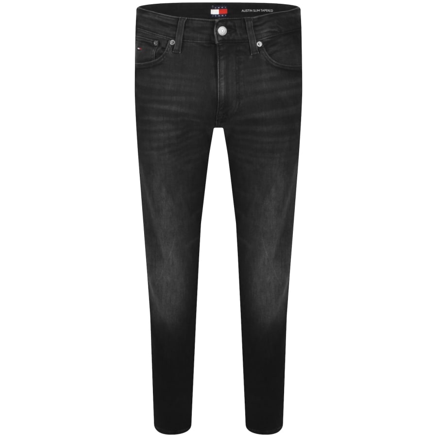 Image number 2 for Tommy Jeans Austin Slim Tapered Jeans Grey