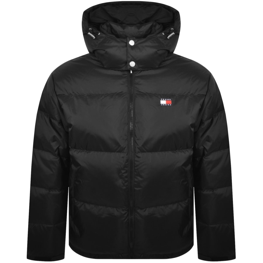 Image number 1 for Tommy Jeans Alaska Puffer Jacket Black