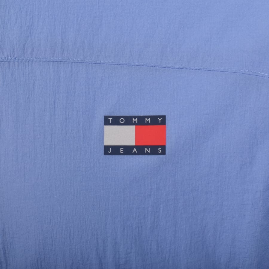 Image number 3 for Tommy Jeans Chicago Fleece Lined Jacket Blue