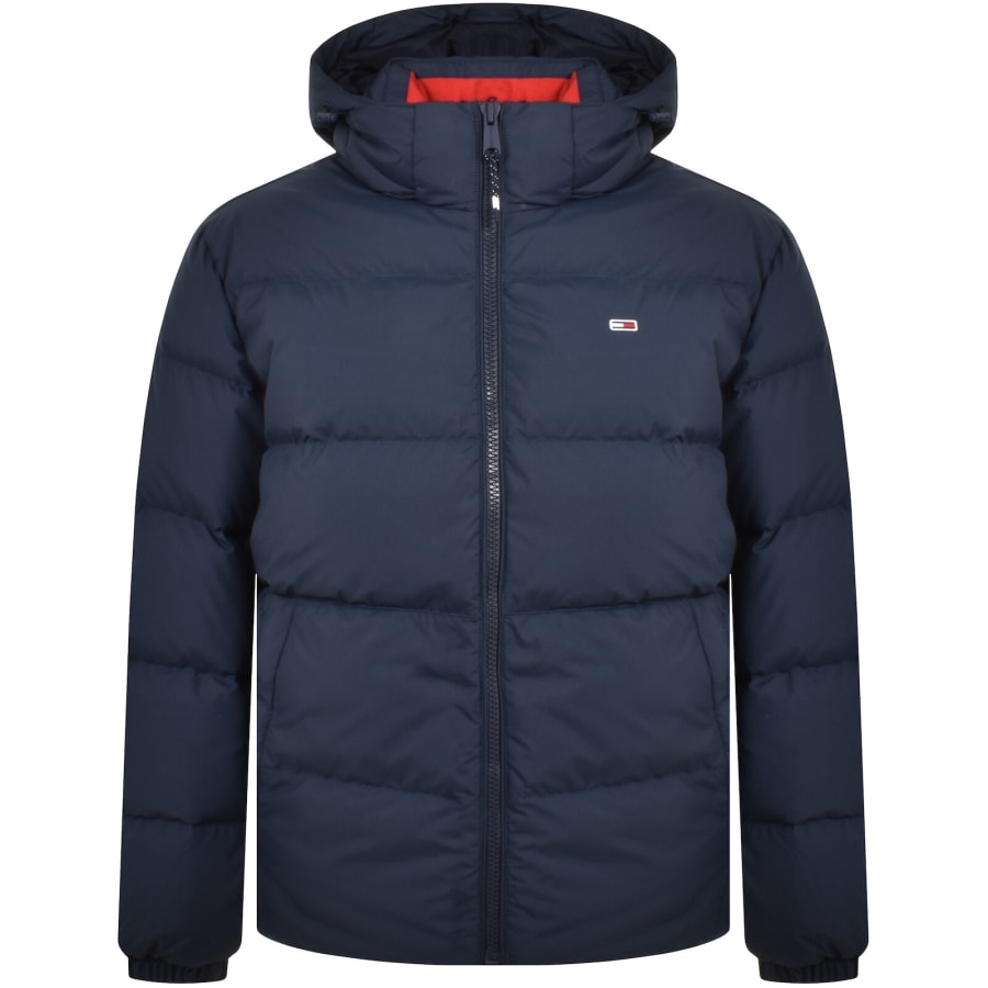 Image number 1 for Tommy Jeans Essential Down Jacket Navy