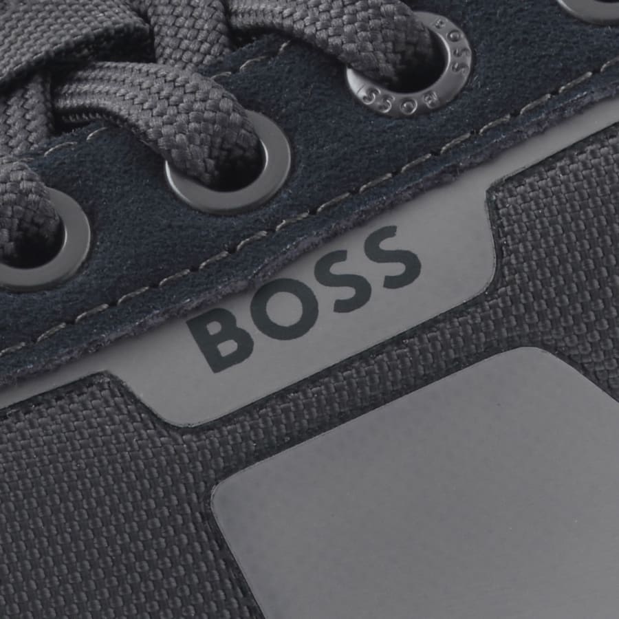 Image number 4 for BOSS Nitan Trainers Open Blue