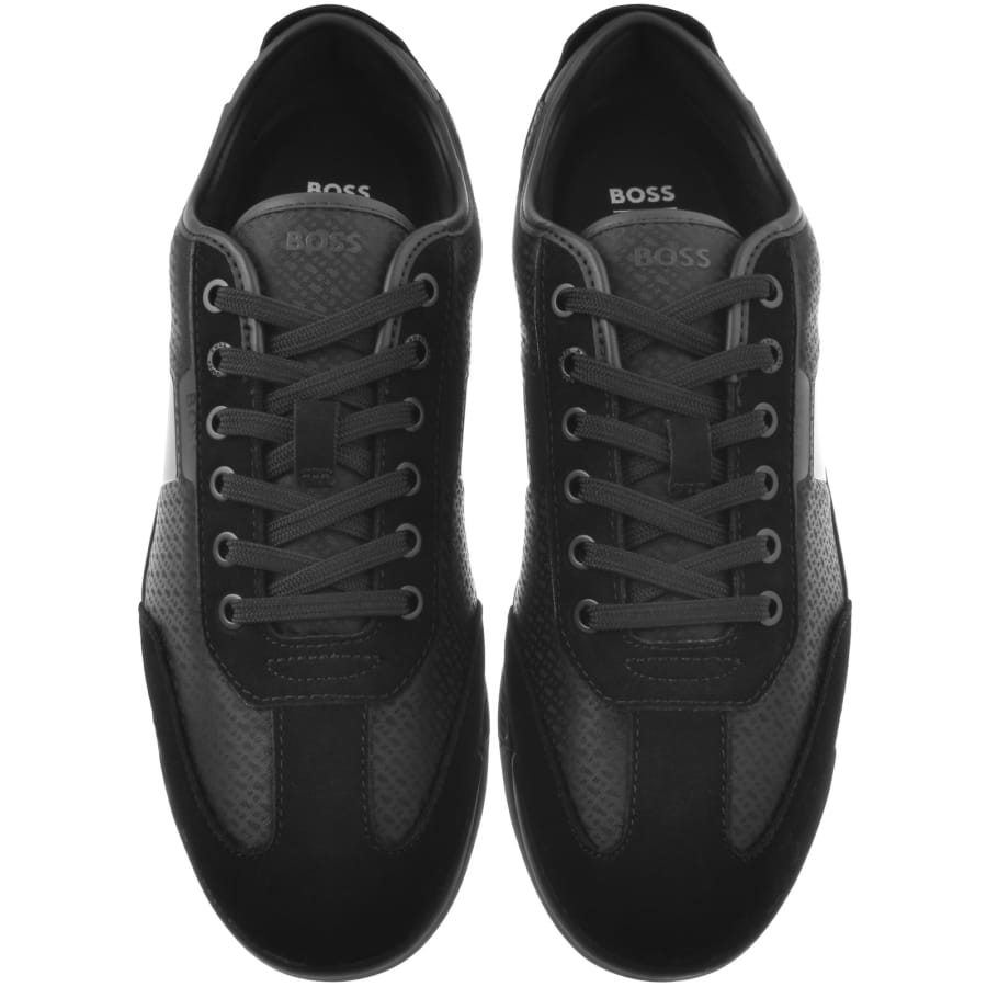 Image number 3 for BOSS Nitan Trainers Black