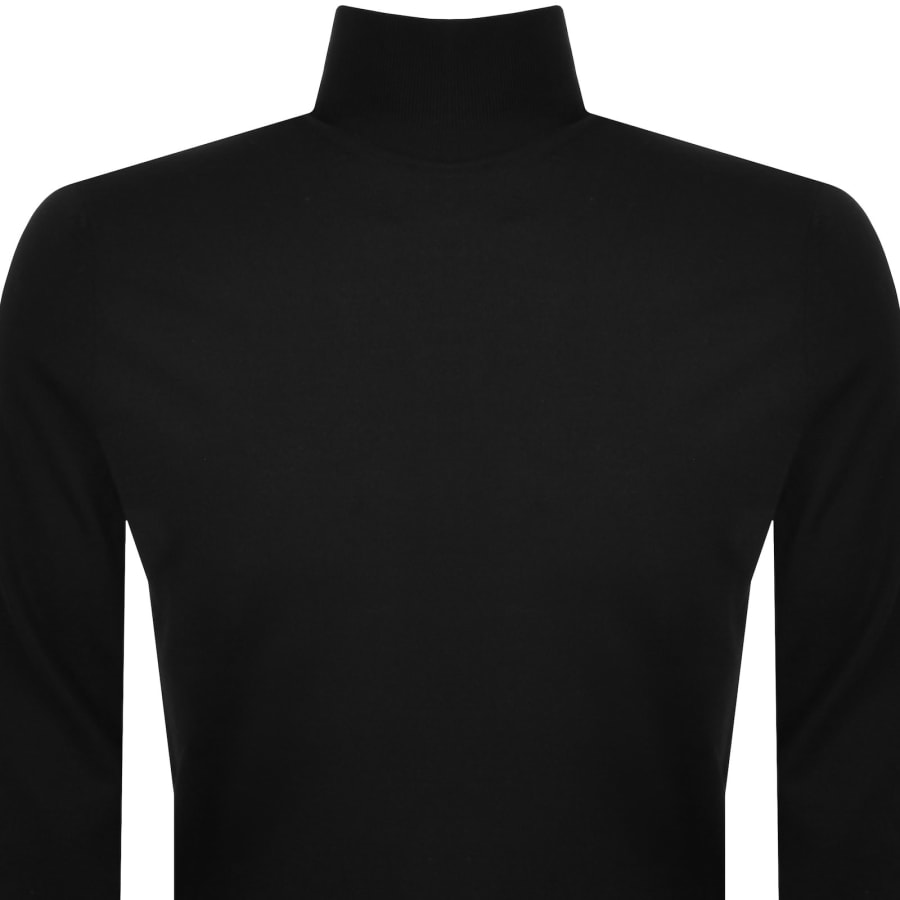Image number 2 for BOSS Helixon Wool Knit Jumper Black