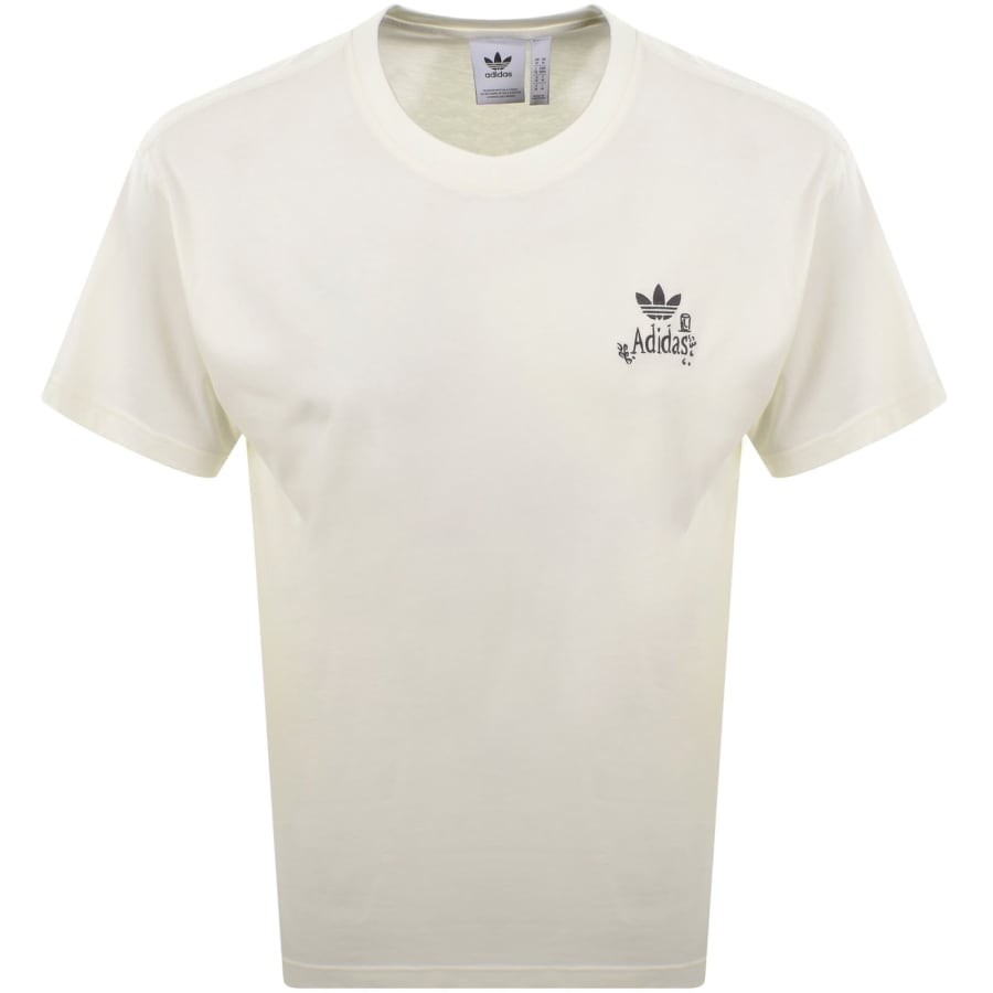 Image number 2 for adidas Originals Supper Club T Shirt White