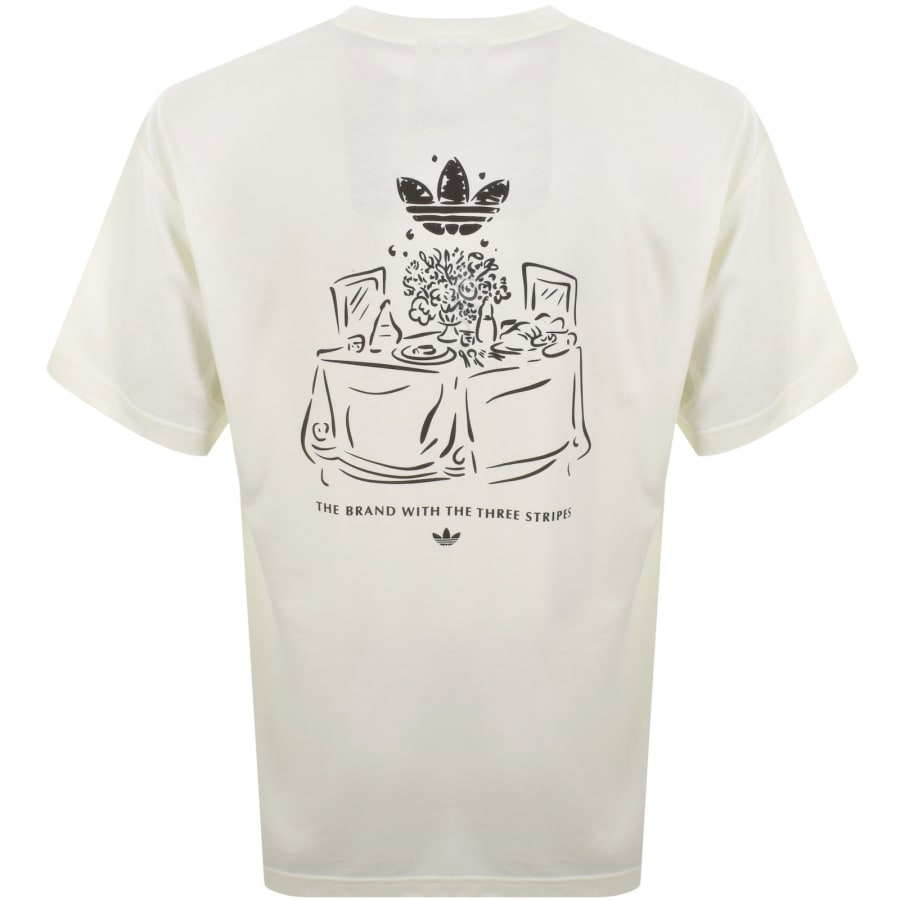 Image number 5 for adidas Originals Supper Club T Shirt White