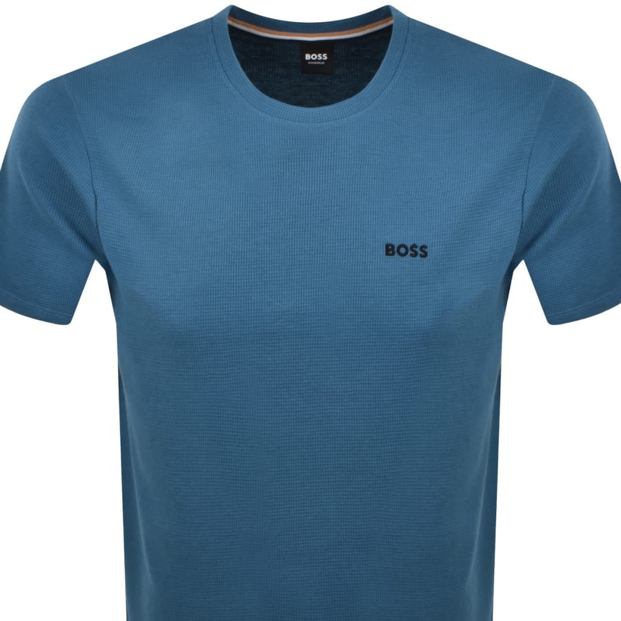 Image number 2 for BOSS Waffle T Shirt Blue