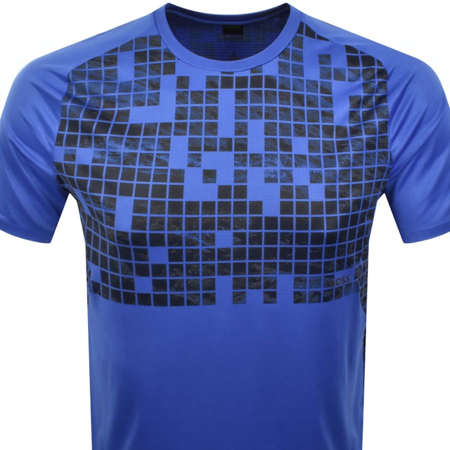 Image number 2 for BOSS TS Jump Tech T Shirt Blue