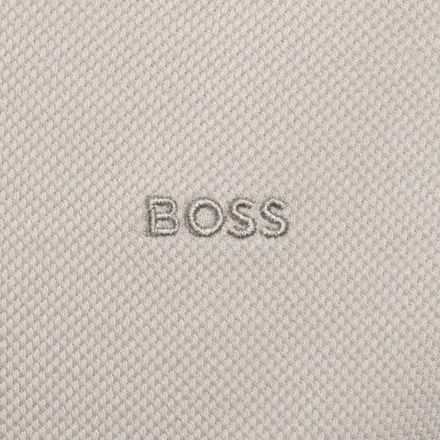 Image number 3 for BOSS Jersey Slim Fit Shirt Grey