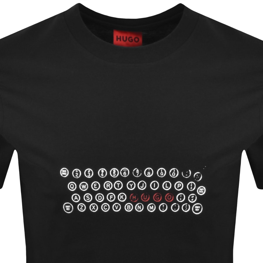 Image number 2 for HUGO Deyss T Shirt Black