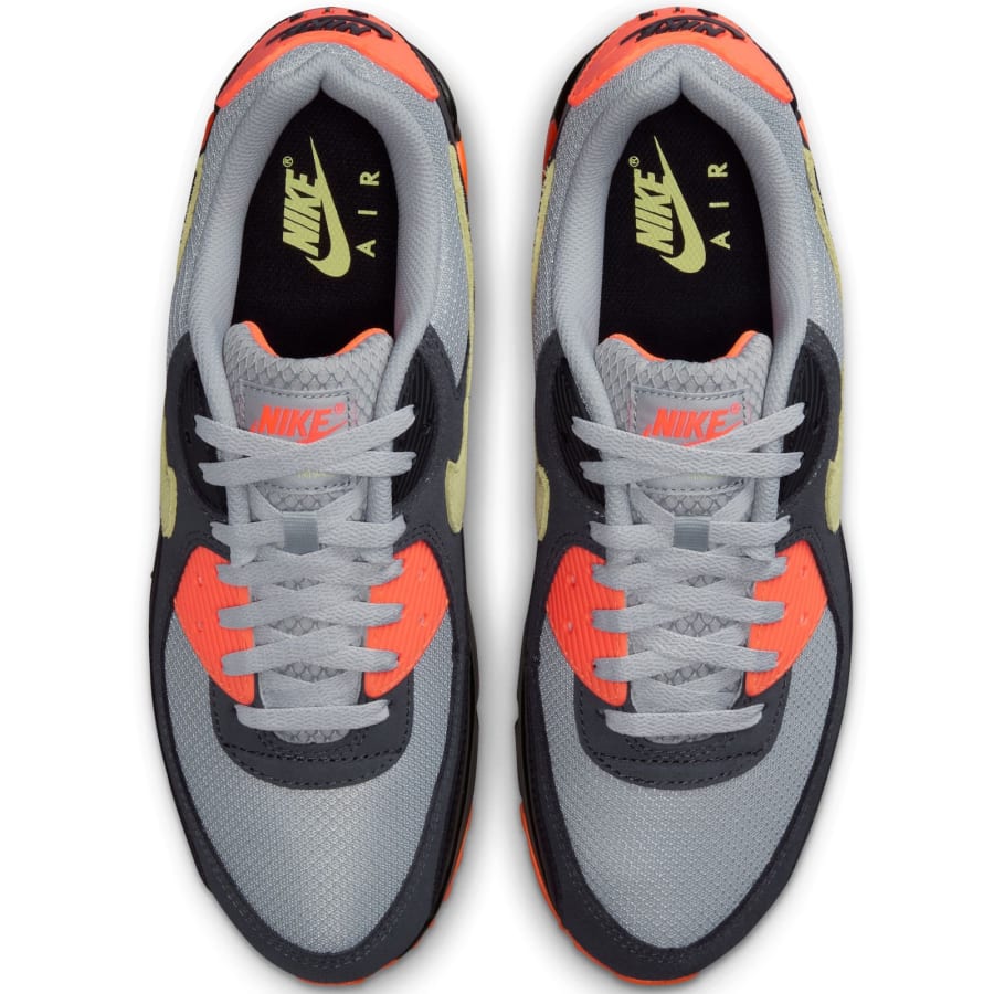 Image number 3 for Nike Air Max 90 Trainers Grey