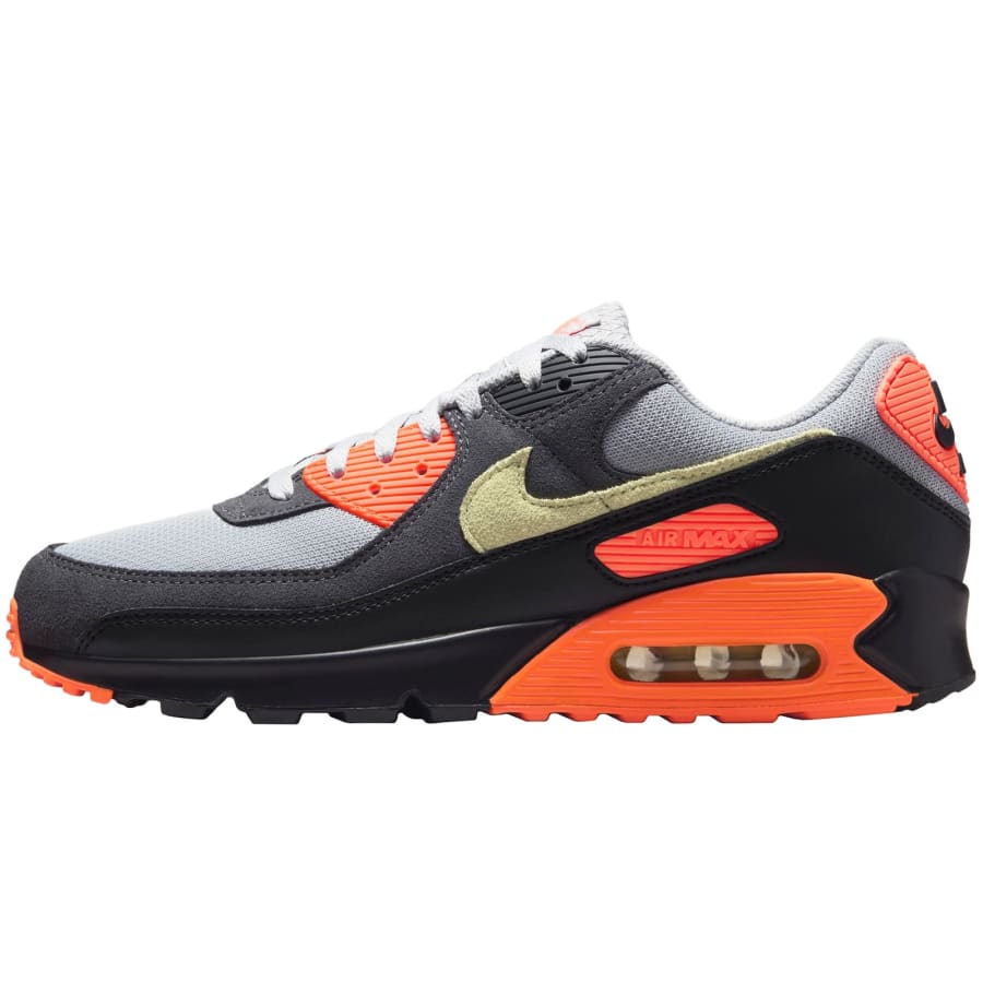 Image number 1 for Nike Air Max 90 Trainers Grey