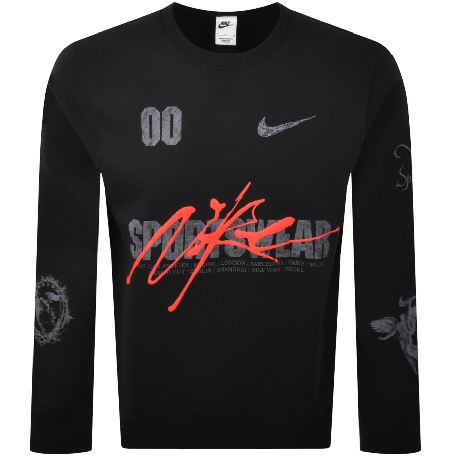 Image number 2 for Nike Sportswear Sweatshirt Black