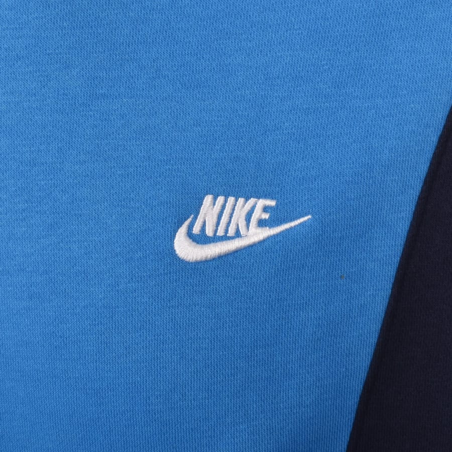 Image number 3 for Nike Club GX Hooded Tracksuit Blue
