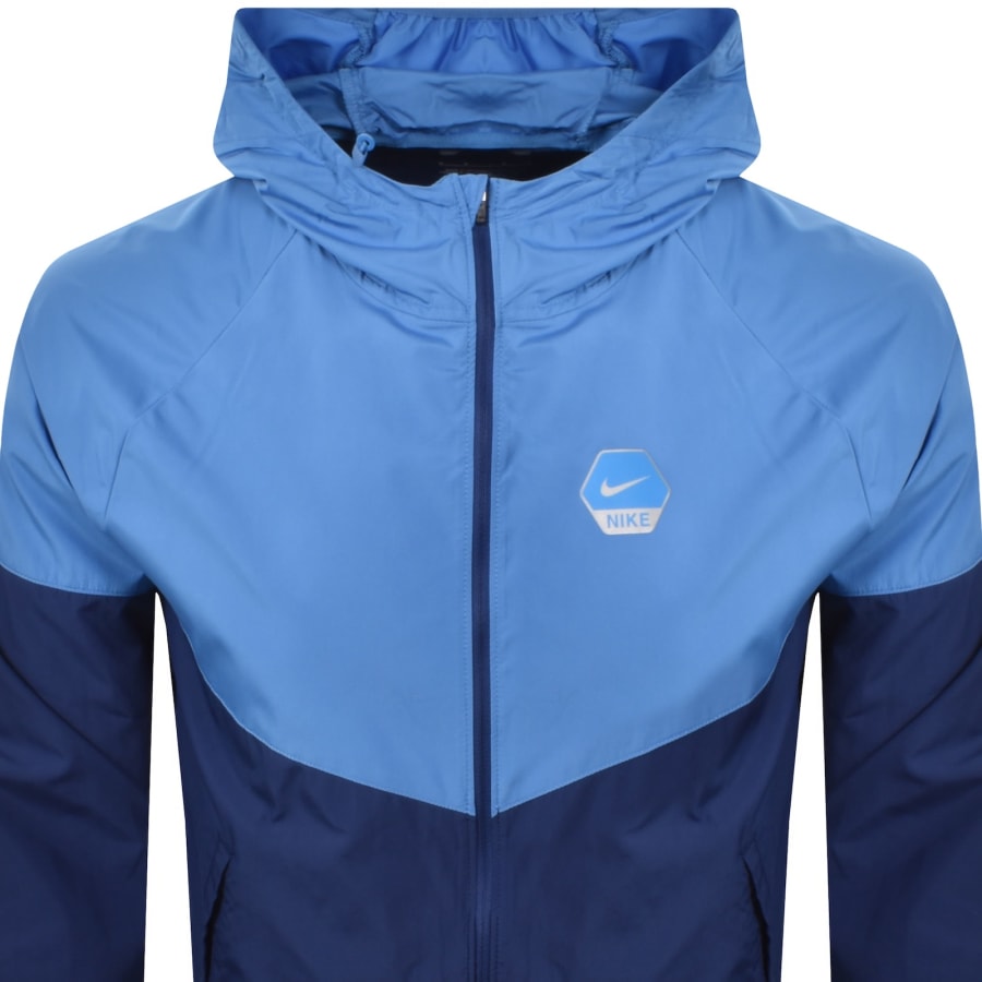 Image number 2 for Nike Full Zip Lightweight Jacket Blue