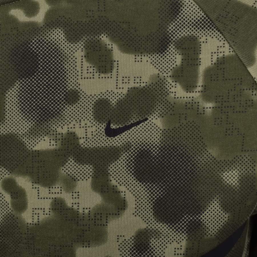 Image number 3 for Nike Tech Windrunner Full Zip Hoodie Green