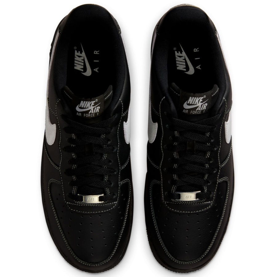 Image number 3 for Nike Air Force 1 Trainers Black