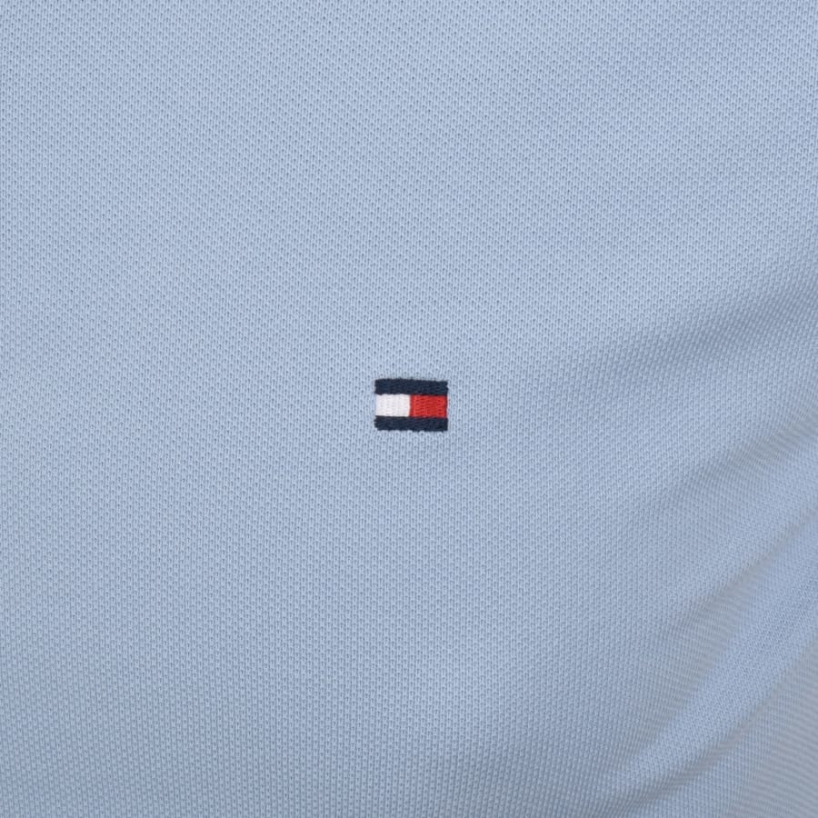 Image number 3 for Tommy Hilfiger Tipped Polo T Shirt Blue