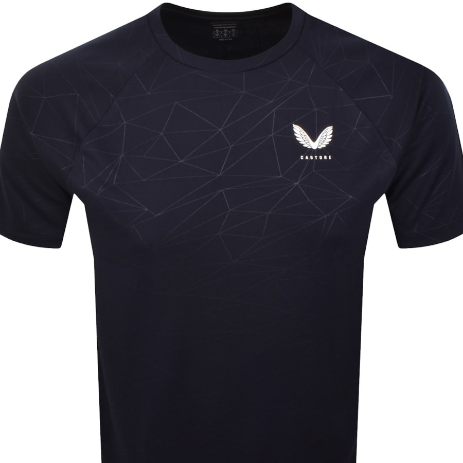 Image number 2 for Castore Adapt T Shirt Midnight Navy