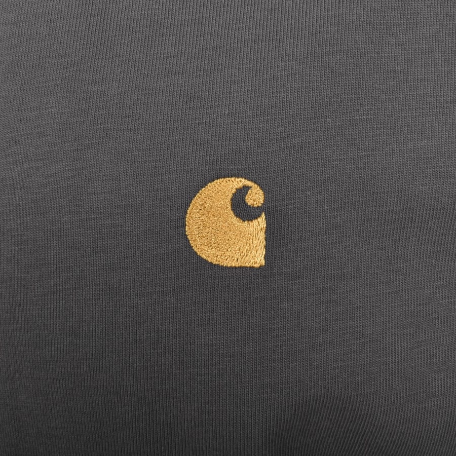 Image number 3 for Carhartt WIP Chase T Shirt Grey