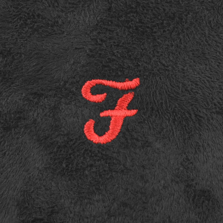 Image number 4 for Farah Nicken Mule Slippers Black