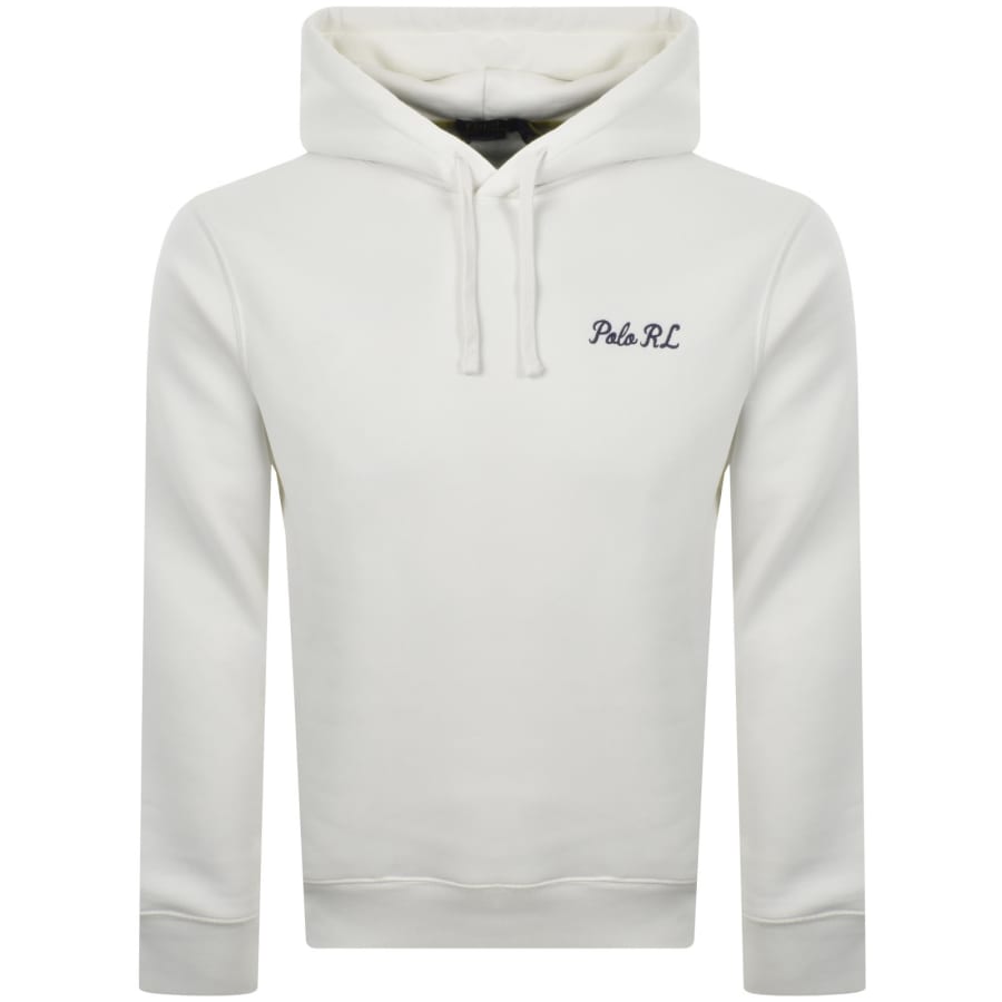 Image number 2 for Ralph Lauren Heritage Bear Hoodie Cream