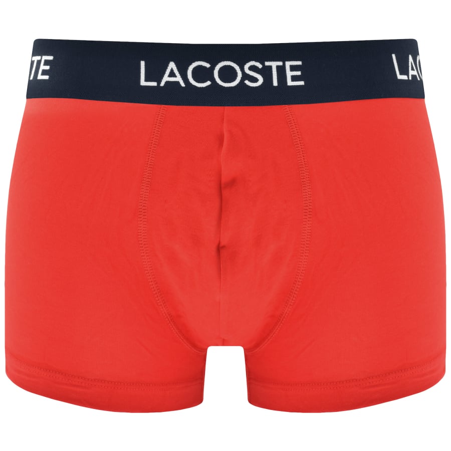 Image number 4 for Lacoste Underwear 3 Pack Trunks
