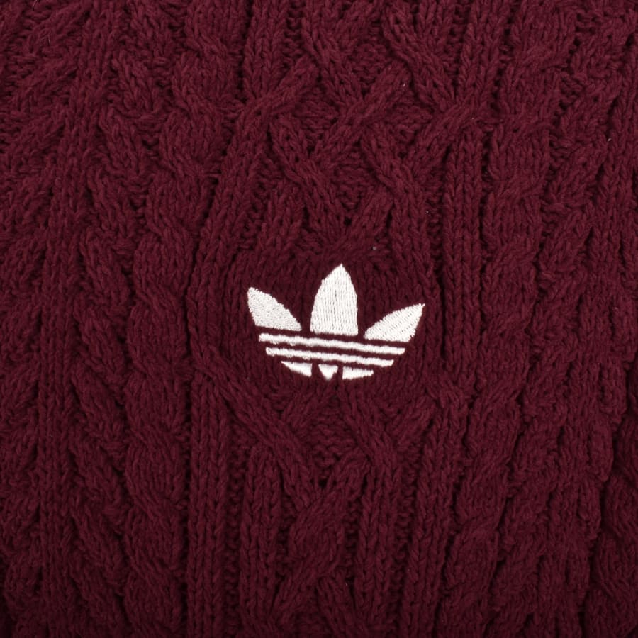 Image number 3 for adidas Originals Wicons Cardigan Maroon