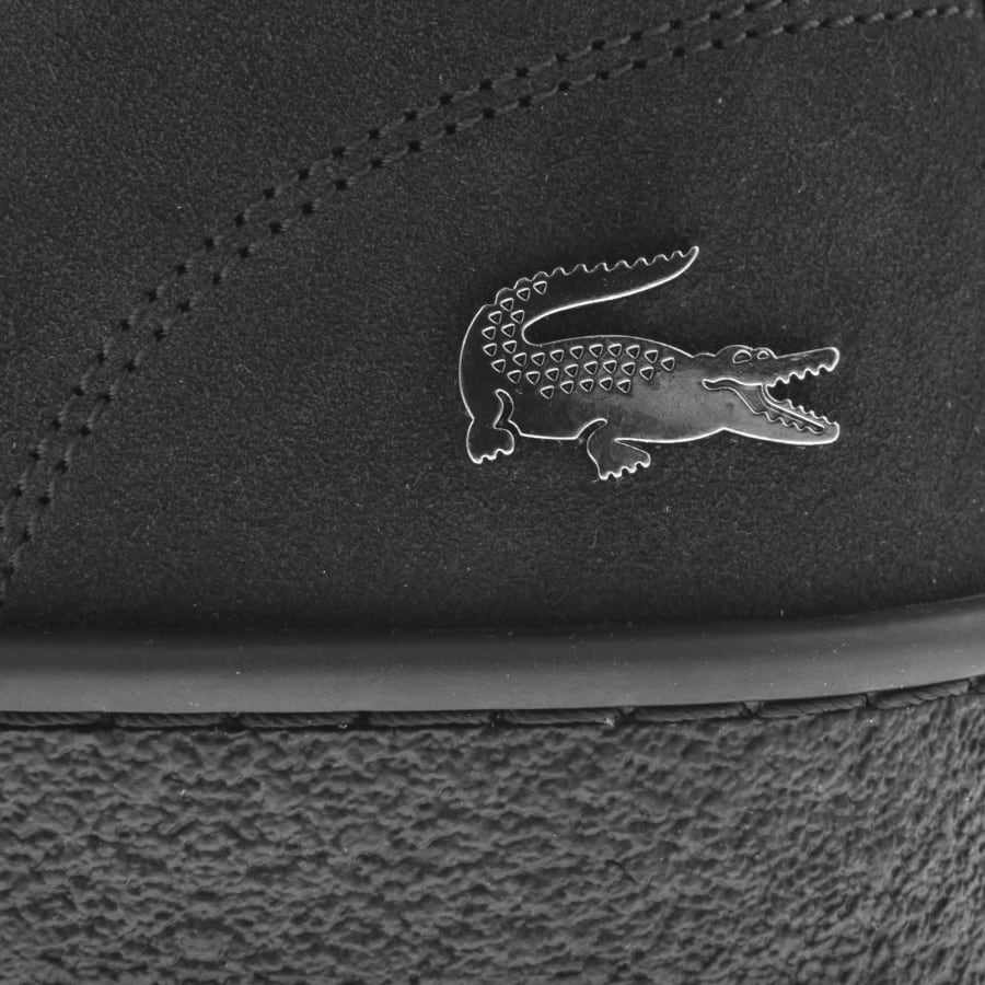 Image number 4 for Lacoste Baseshot Chukka Trainers Black