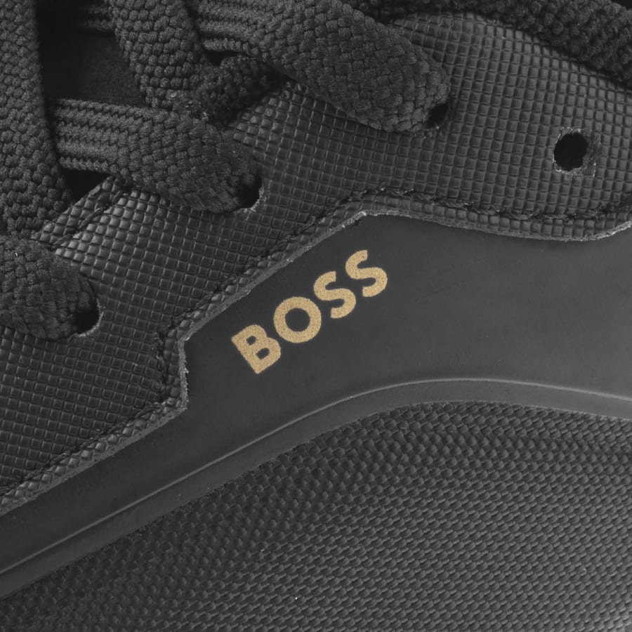 Image number 4 for BOSS Parkour L Runner Trainers Black