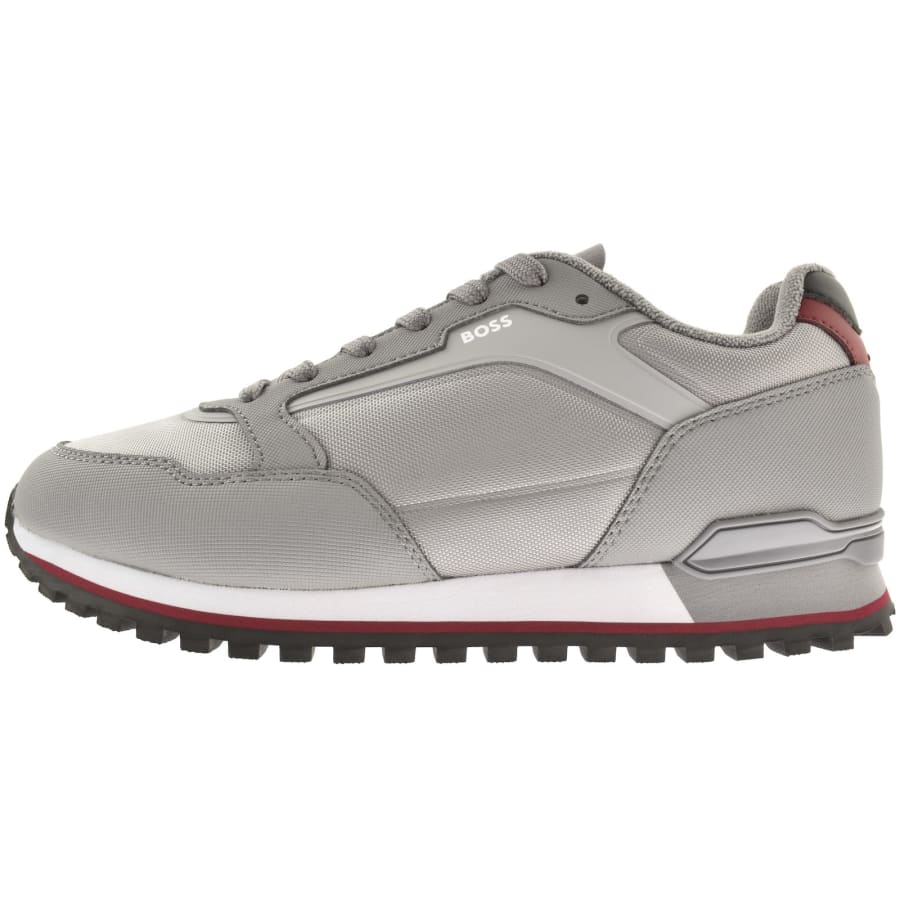 Image number 1 for BOSS Parkour L Runner Trainers Grey