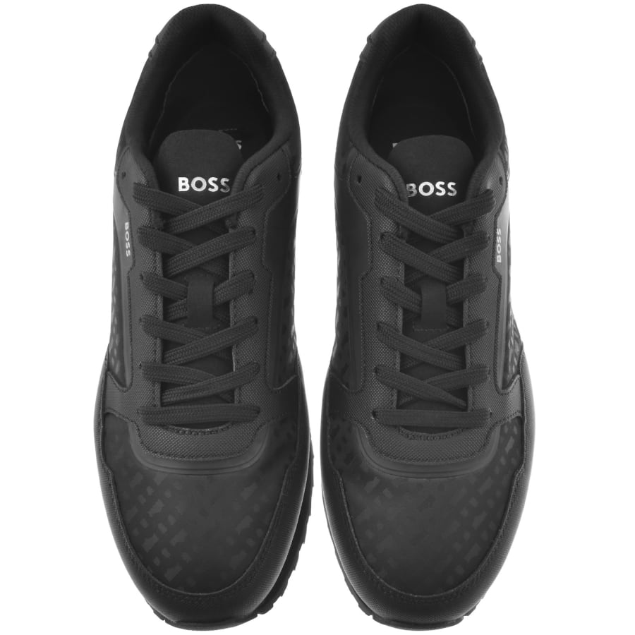 Image number 3 for BOSS Parkour L Runner Trainers Black