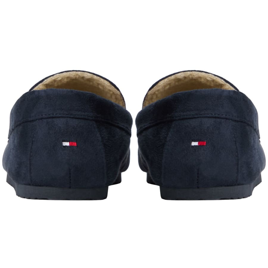 Image number 3 for Tommy Hilfiger Driver Home Slippers Navy