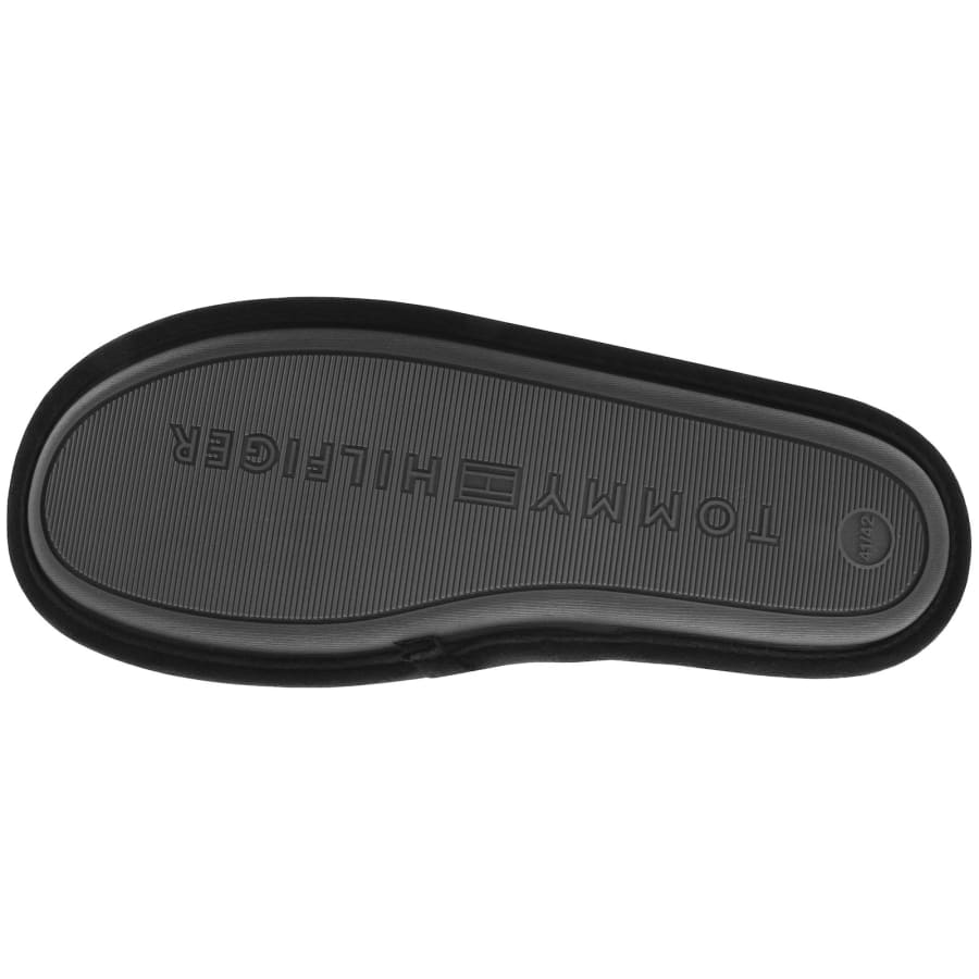 Image number 5 for Tommy Hilfiger Flag House Slippers Black
