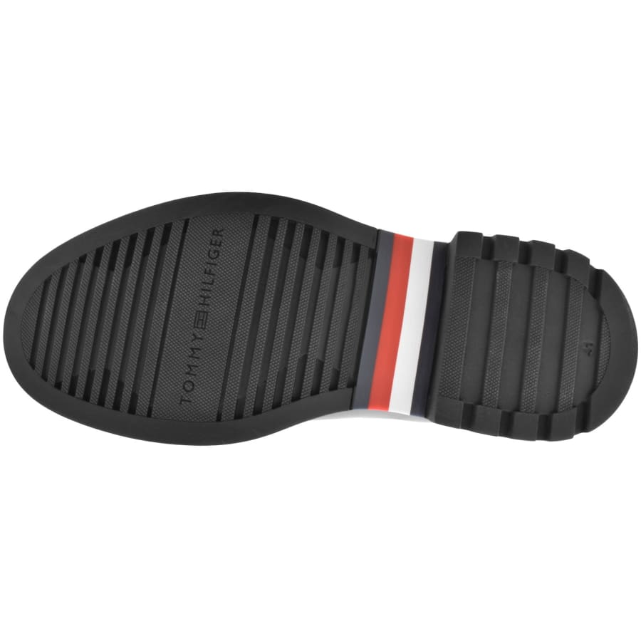 Image number 5 for Tommy Hilfiger Leather Chelsea Boots Black