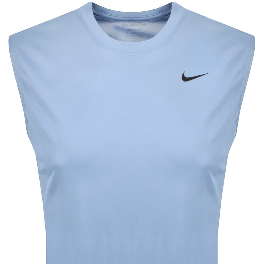 Image number 2 for Nike Training Dri Fit Legend Vest Blue