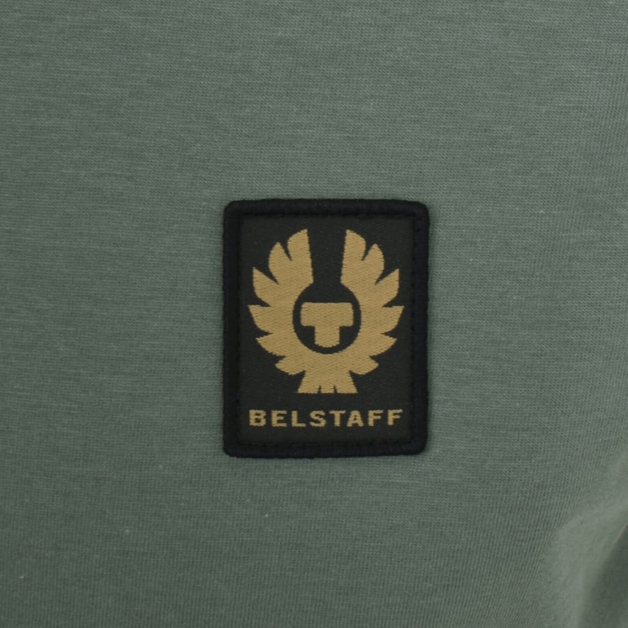 Image number 3 for Belstaff Logo T Shirt Green
