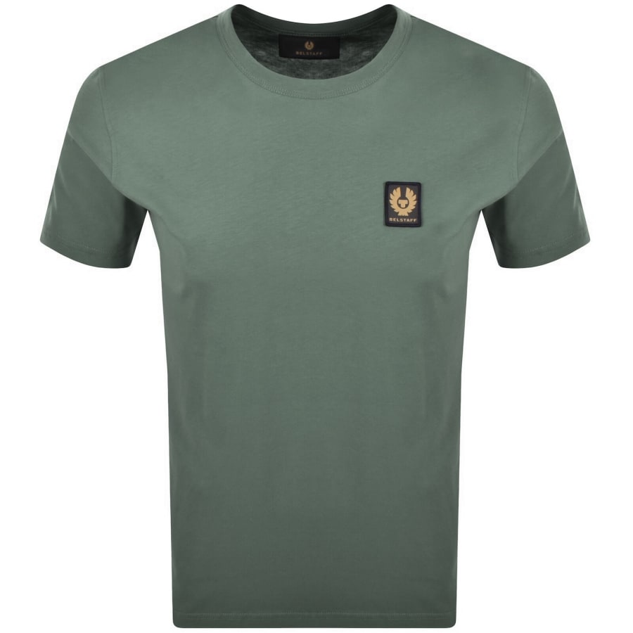 Image number 1 for Belstaff Logo T Shirt Green