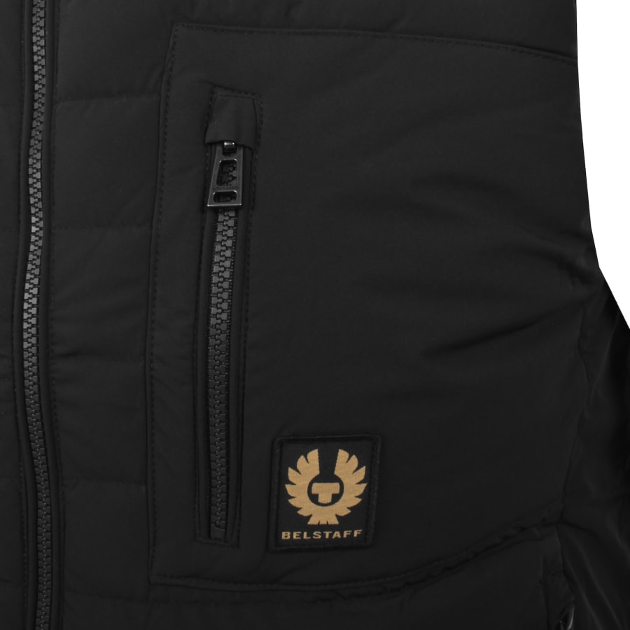 Image number 3 for Belstaff Chassis Padded Gilet Black