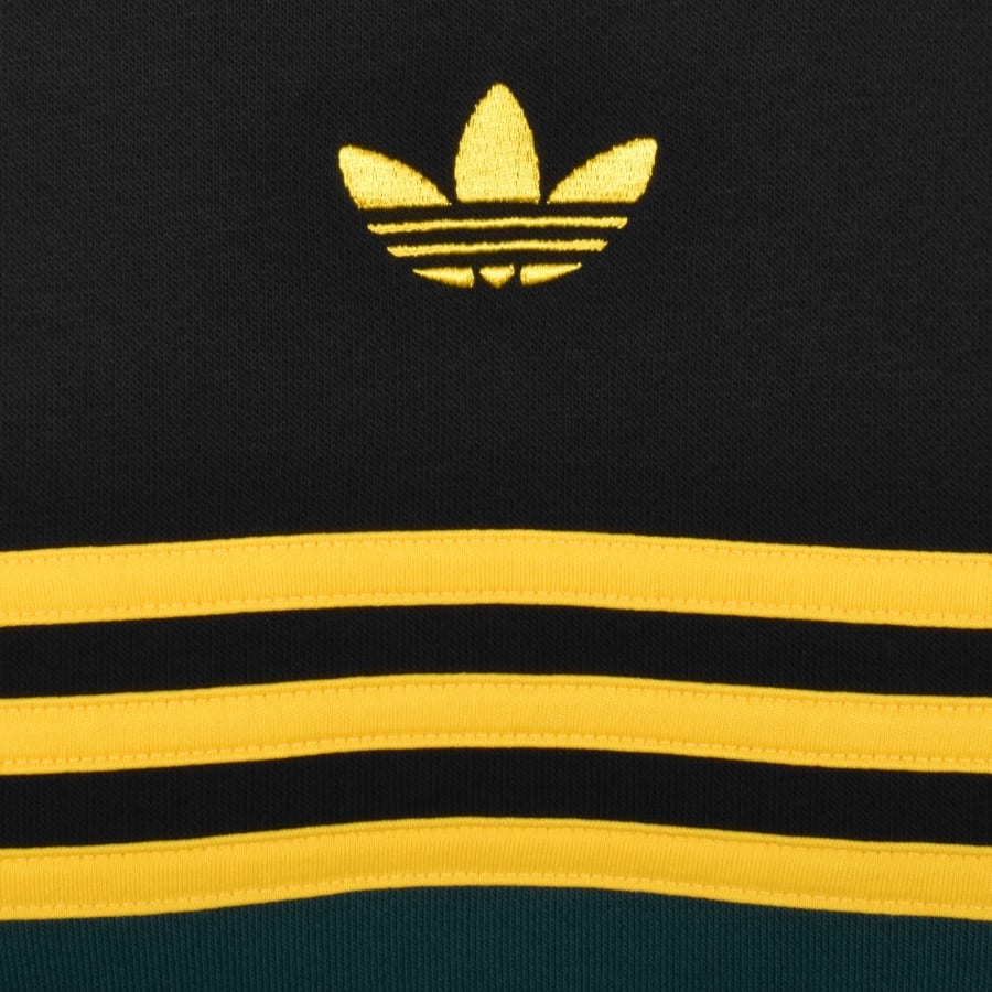 Image number 3 for adidas Originals Chest Stripe Sweatshirt Green