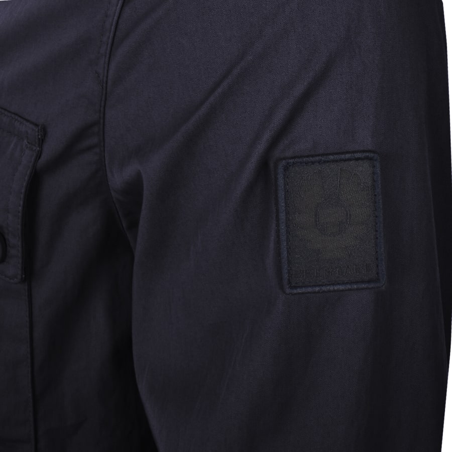 Image number 4 for Belstaff Drome Overshirt Navy