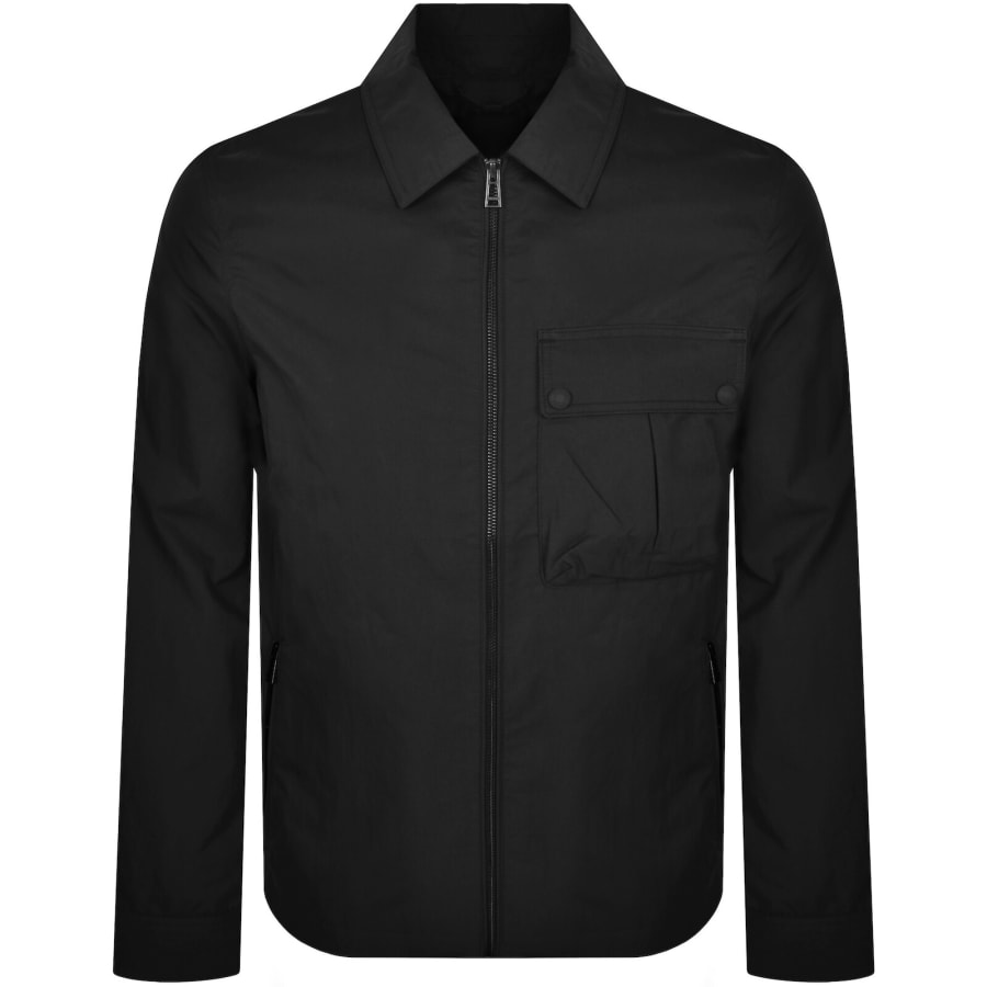 Image number 2 for Belstaff Drome Overshirt Black
