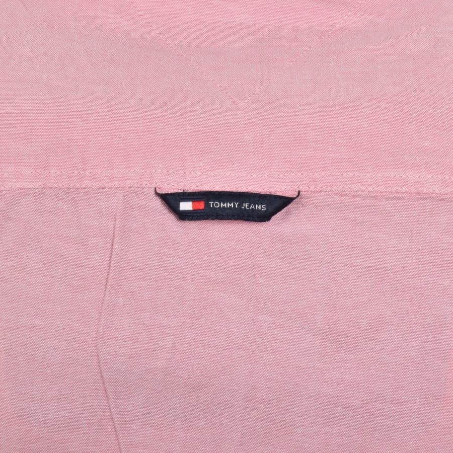 Image number 5 for Tommy Jeans Regular Fit Oxford Shirt Pink