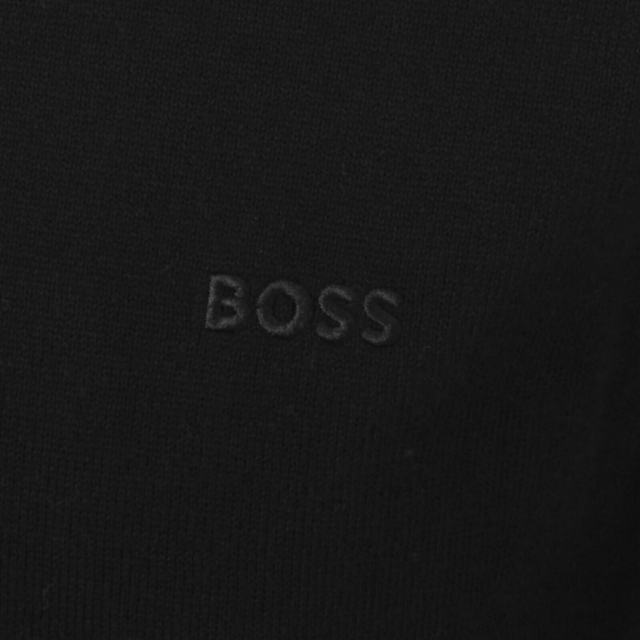 Image number 3 for BOSS Botto L Knit Jumper Black