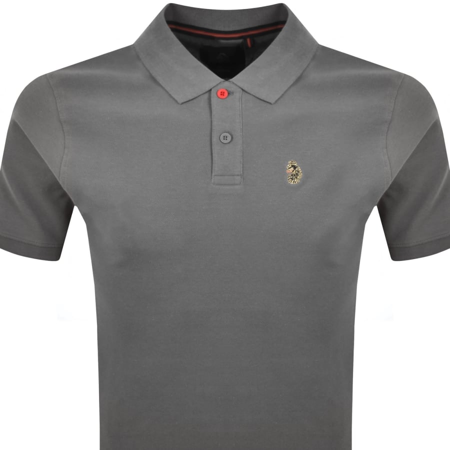 Image number 2 for Luke 1977 New Mead Polo T Shirt Grey