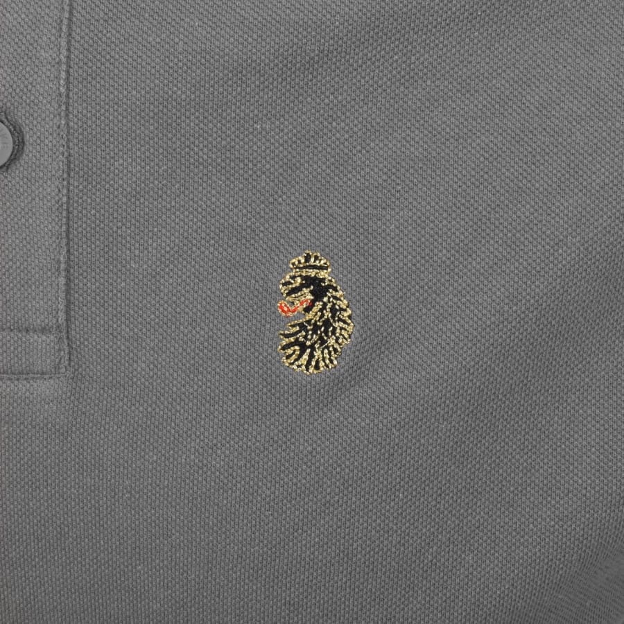 Image number 3 for Luke 1977 New Mead Polo T Shirt Grey