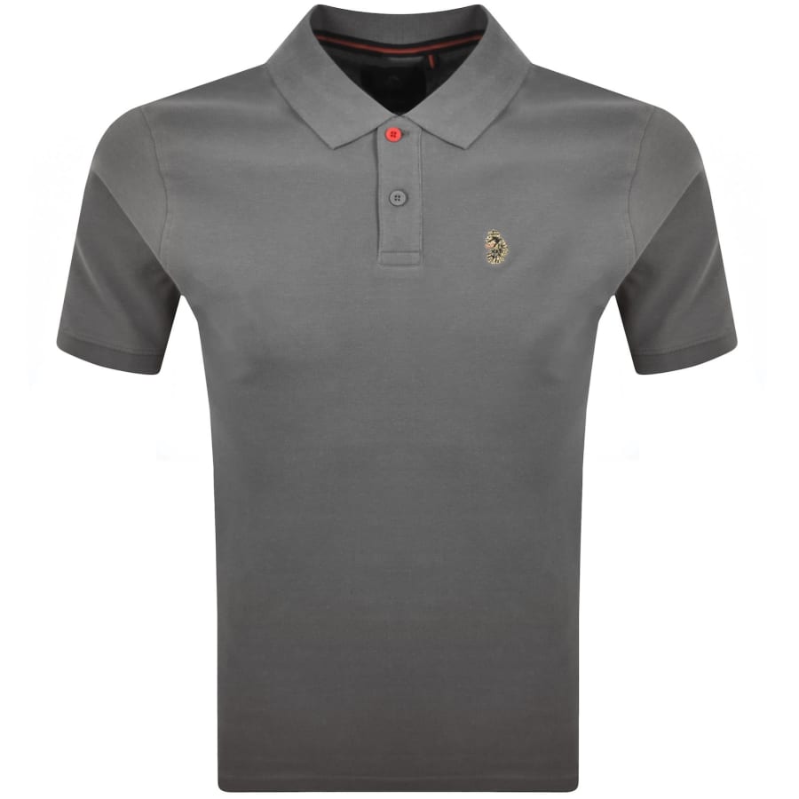 Image number 1 for Luke 1977 New Mead Polo T Shirt Grey