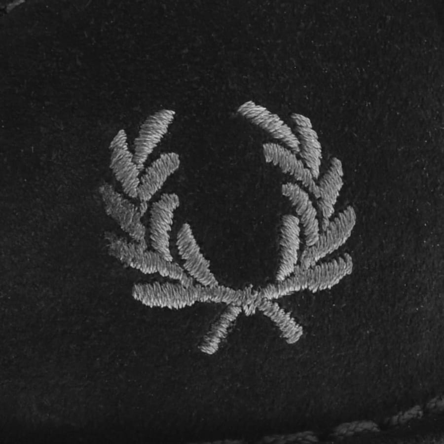 Image number 4 for Fred Perry Hawley Suede Shoes Black