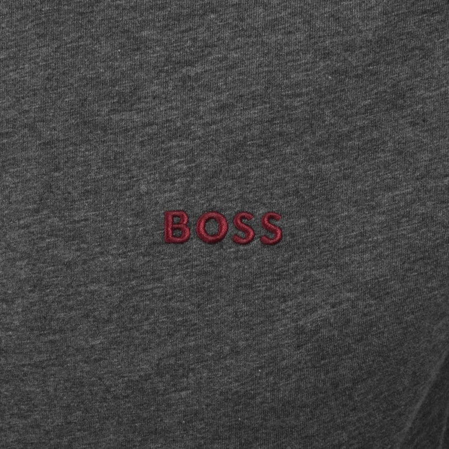 Image number 3 for BOSS Mix And Match Full Zip Hoodie Grey