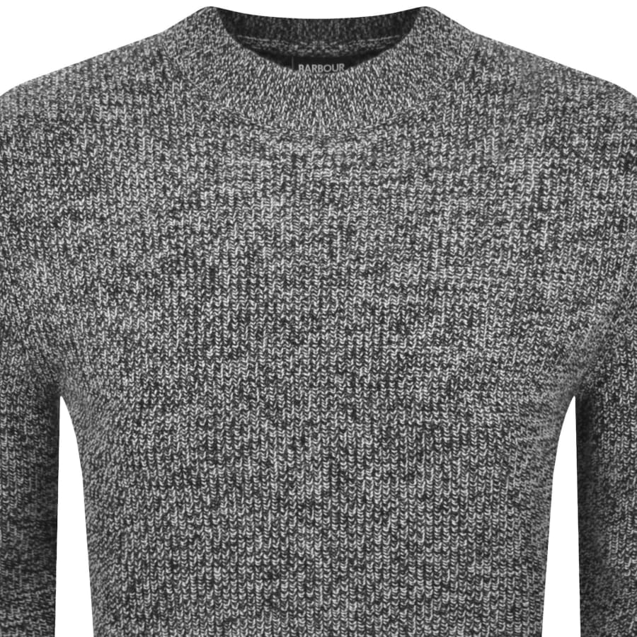 Image number 3 for Barbour International Declan Knit Jumper Black