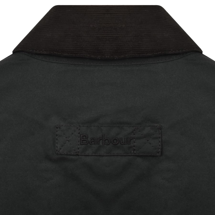 Image number 5 for Barbour Jig Waxed Jacket Sage Green